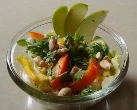 Garden Salad with Oriental Dressing