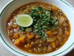 Vegetable and Masoor Stew
